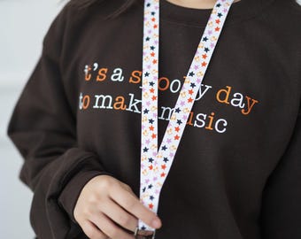 Spooky Stars Lanyard