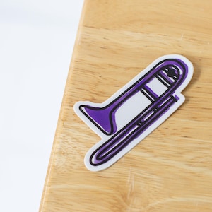 Trombone Sticker | Music Teacher, Music Educator, Music Education, Music Stickers, Teacher Stickers, Musicians
