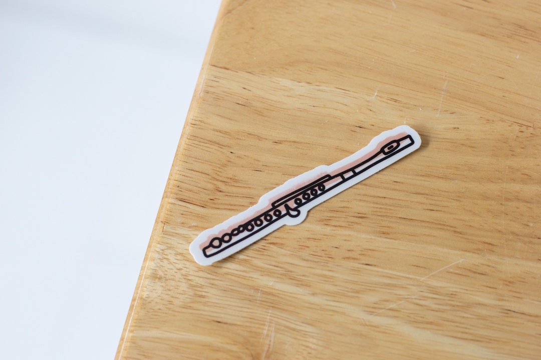 Flute Sticker Flute Sticker | Woodwind Instrument, Woodwind Sticker, Music Teacher ...