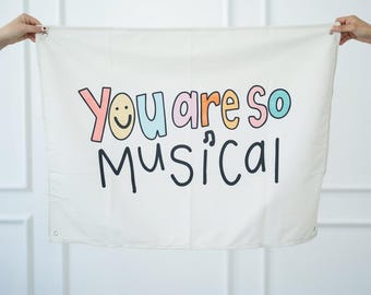 「You Are So Musical」吊り下げタペストリー