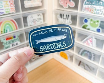 Sardine Tin Sticker