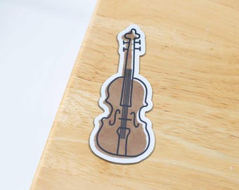 Violin Sticker | Music Teacher, Music Educator, Music Education, Music Stickers, Teacher Stickers, Musicians, Orchestra, Band, String