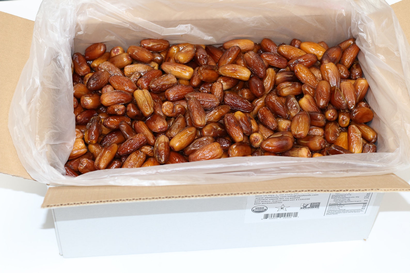 Organic Dates Pitted Deglet Noor 19.8 Lbfresh Dates New Etsy