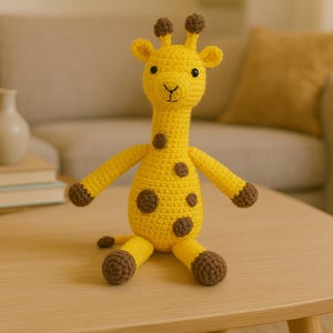 Giraffe Amigurumi Crochet,Cute Baby Toy PDF,Crochet Giraffe Pattern PDF,Plush Amigurumi Toy,Baby Giraffe Crochet Toy ,Cute Giraffe Soft Toy