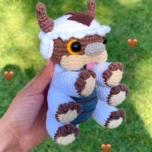 Appa Amigurumi Crochet Pattern – Avatar Bison Plush DIY,Avatar Appa Crochet Pattern – Cute Flying Bison Toy Tutorial,Appa Avatar Pattern