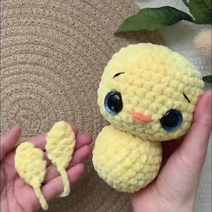Crochet Baby Chick – Cute Amigurumi Plush Toy,Amigurumi Chick Doll – Handmade Baby Chicken,Baby Chick Crochet – Small Easter Gift Idea