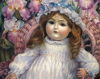 Portrait of Simon & Halbig Antique Doll
