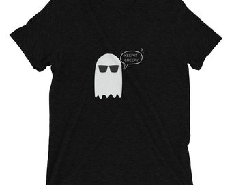 Keep It Creepy - Divertido disfraz de fantasma de camiseta de Halloween - Para el otoño