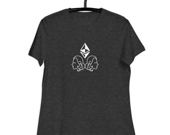 Ethereum Crypto Fan Camiseta relajada para mujeres
