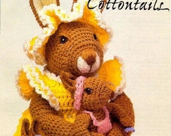 PDF Vintage Crochet Pattern - Easter Bunny