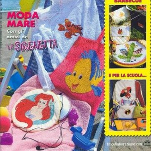 Italian PDF format - Vintage Cross Stitch Counted Pattern - Digital Instant Pattern / DIY