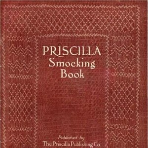 PRISCILLA Smocking Book - PDF Vintage 1925s Pattern