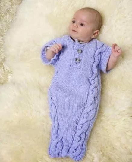 PDF Vintage Knitting Pattern - Baby Sleeping Bag - Etsy