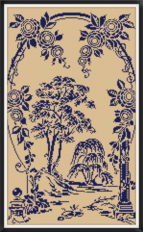 Sampler Cross Stitch Pdf / Counted Vintage Pattern
