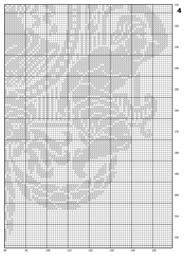 Vintage Caesar Cross Stitch Pattern: Monochrome Sampler (digital ...