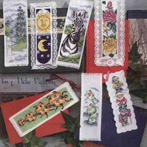 Bookmarks / Pdf Vintage Cross Stitch Counted Pattern / Digital Instant Pattern / DIY