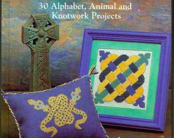 Celtic / Pdf Vintage Cross Stitch Counted Pattern / Digital Instant Pattern / DIY