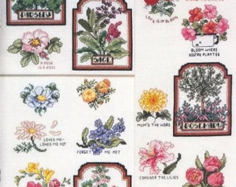 The Ultimate Flower Book / Pdf Vintage Cross Stitch Counted
