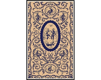 Vintage Monochrome Sampler Cross Stitch Pattern: Antique Reproduction (Digital Download)