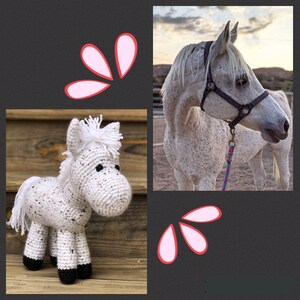 Custom Horse - Crochet Stuffed Animal