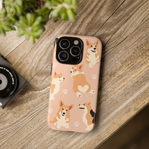 Phone Case - Corgi Lover, Dog Mom, Pet Owner Dog Lover Gift, Animal Design, Protective Cover, Gift for Her, Cute Corgi Accessories