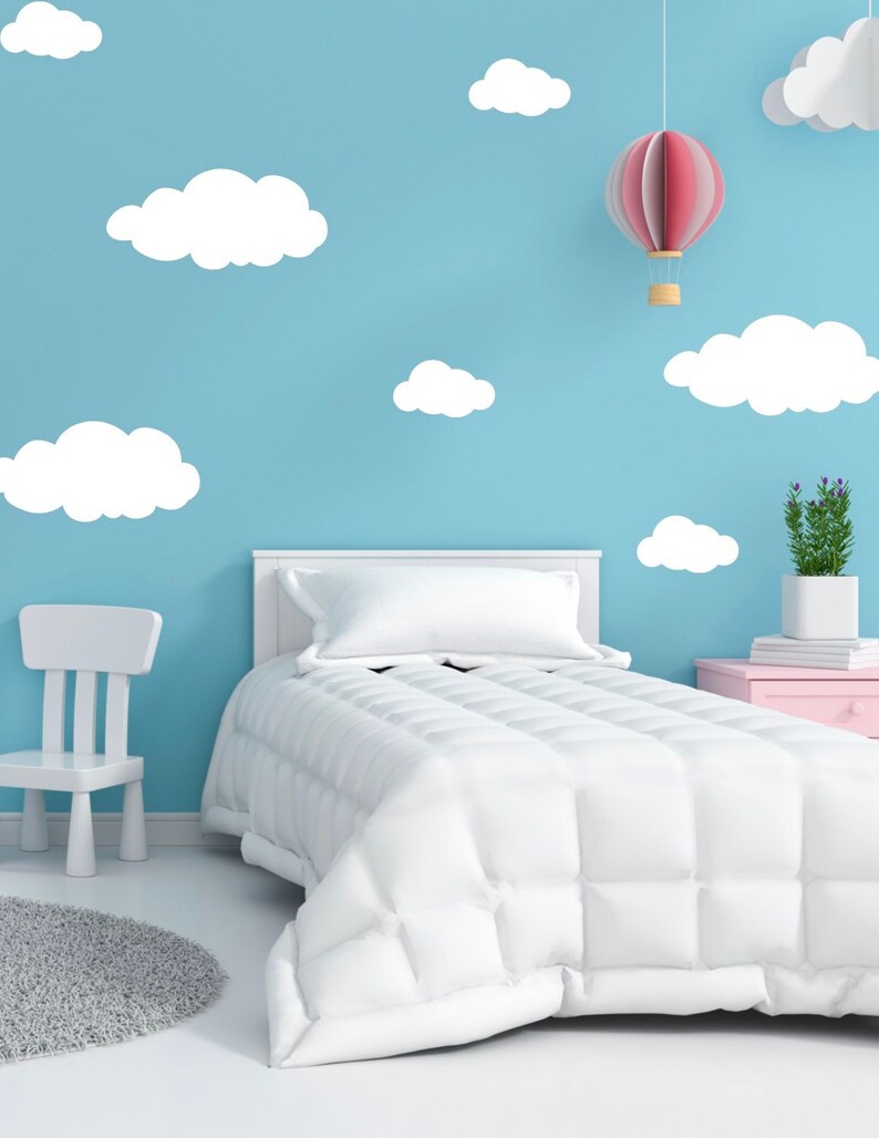 cloud wall decal wall decal decal bedroom wall Cloud decal
