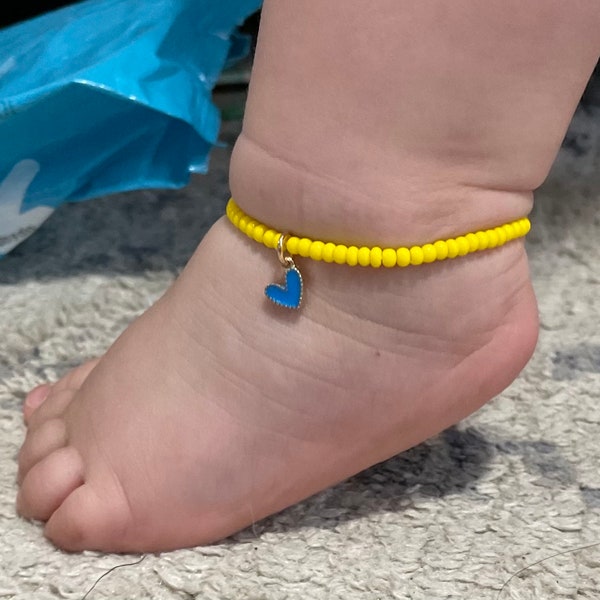 Anklet Baby Etsy