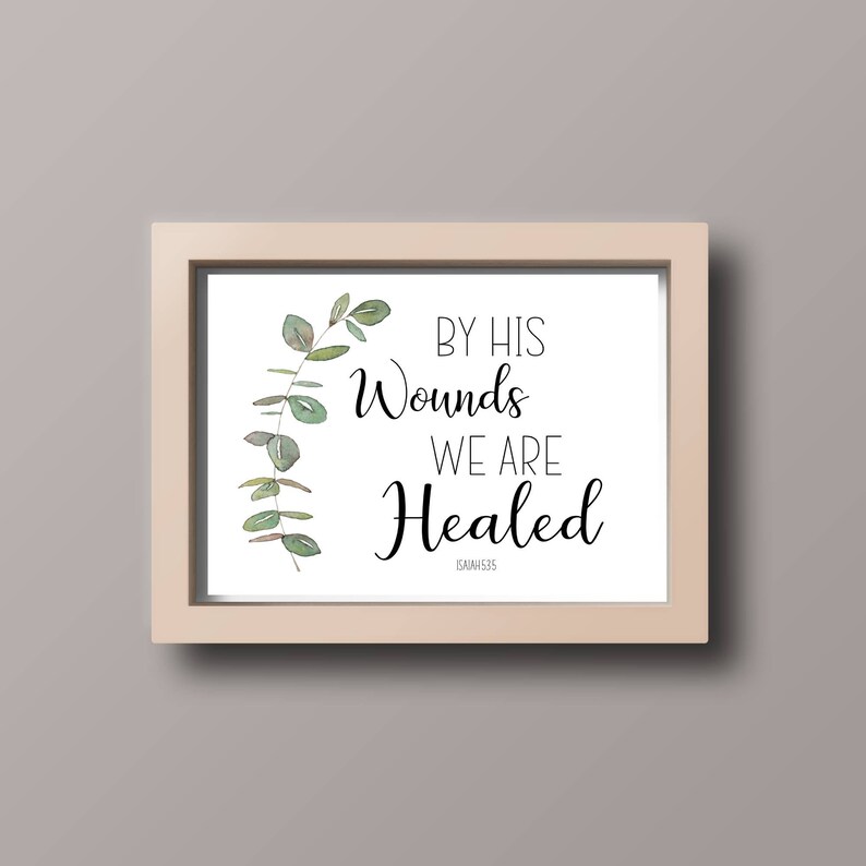 Easter Wall Art Religious Easter Art Easter Scripture Art Etsy