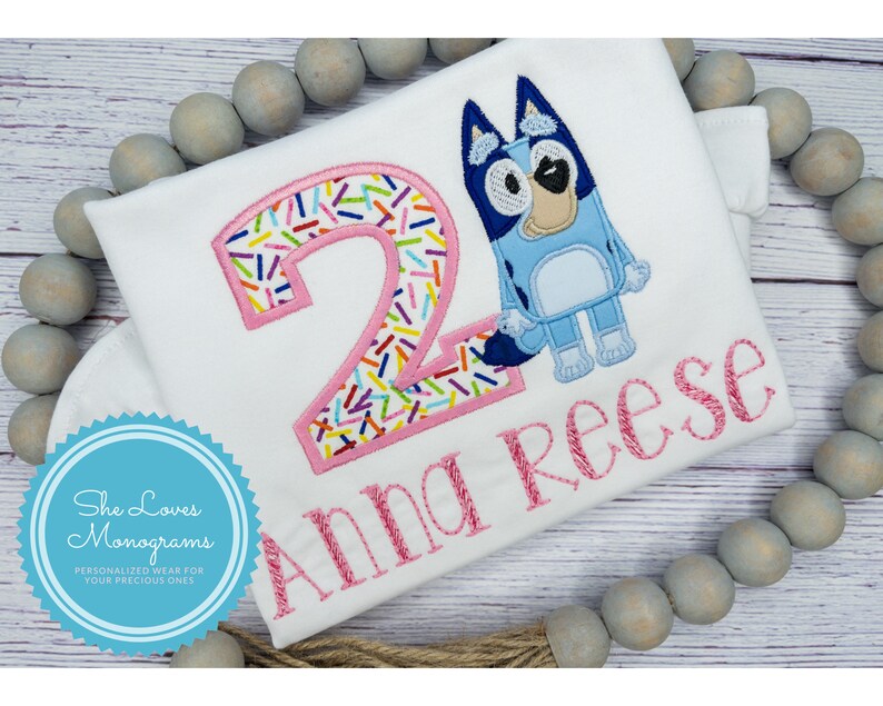 Blue Dog Birthday Shirt Blue Dog Birthday Shirt for Kids Etsy