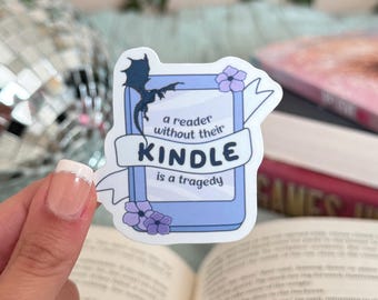 Adesivo para leitor sem Kindle: Produtos de livros da Fourth Wing
