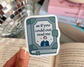 Twilight Kindle Sticker: "Out Read Me" Glossy Bookish Decal