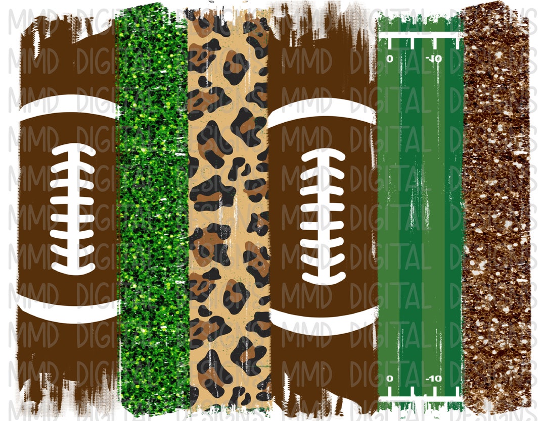 Football Brush Stroke Sublimation Design Instant Download PNG 300 DPI