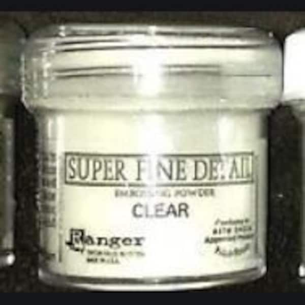 Ranger Ink - Basics Embossing Powder - Super Fine Detail - Clear