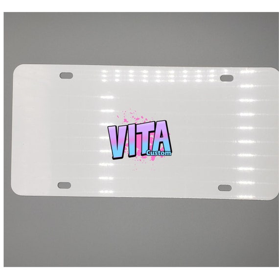 Sublimation License Plate Blanks 