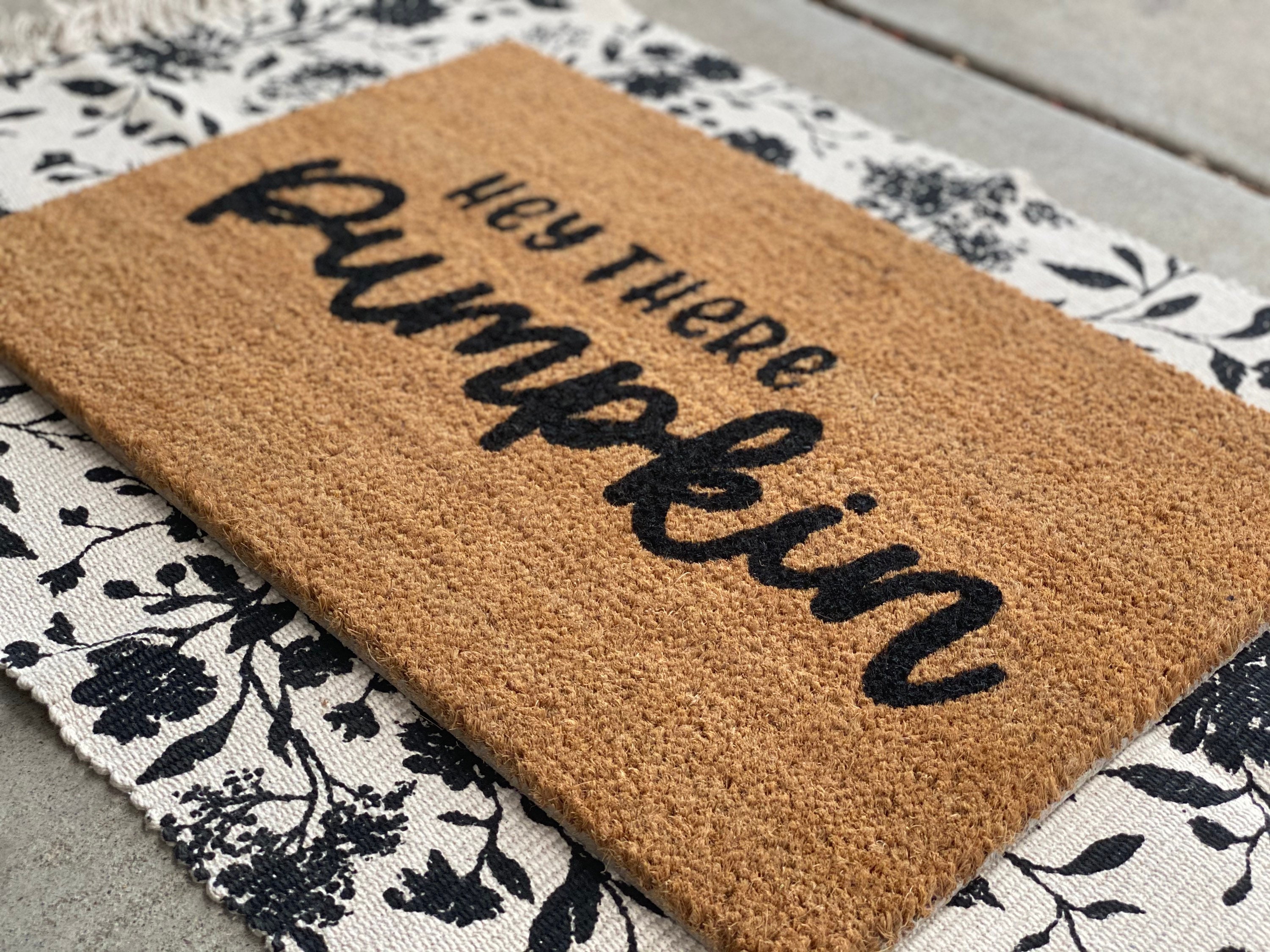 Fall Doormat Doormat Halloween Doormat Porch Decor Etsy