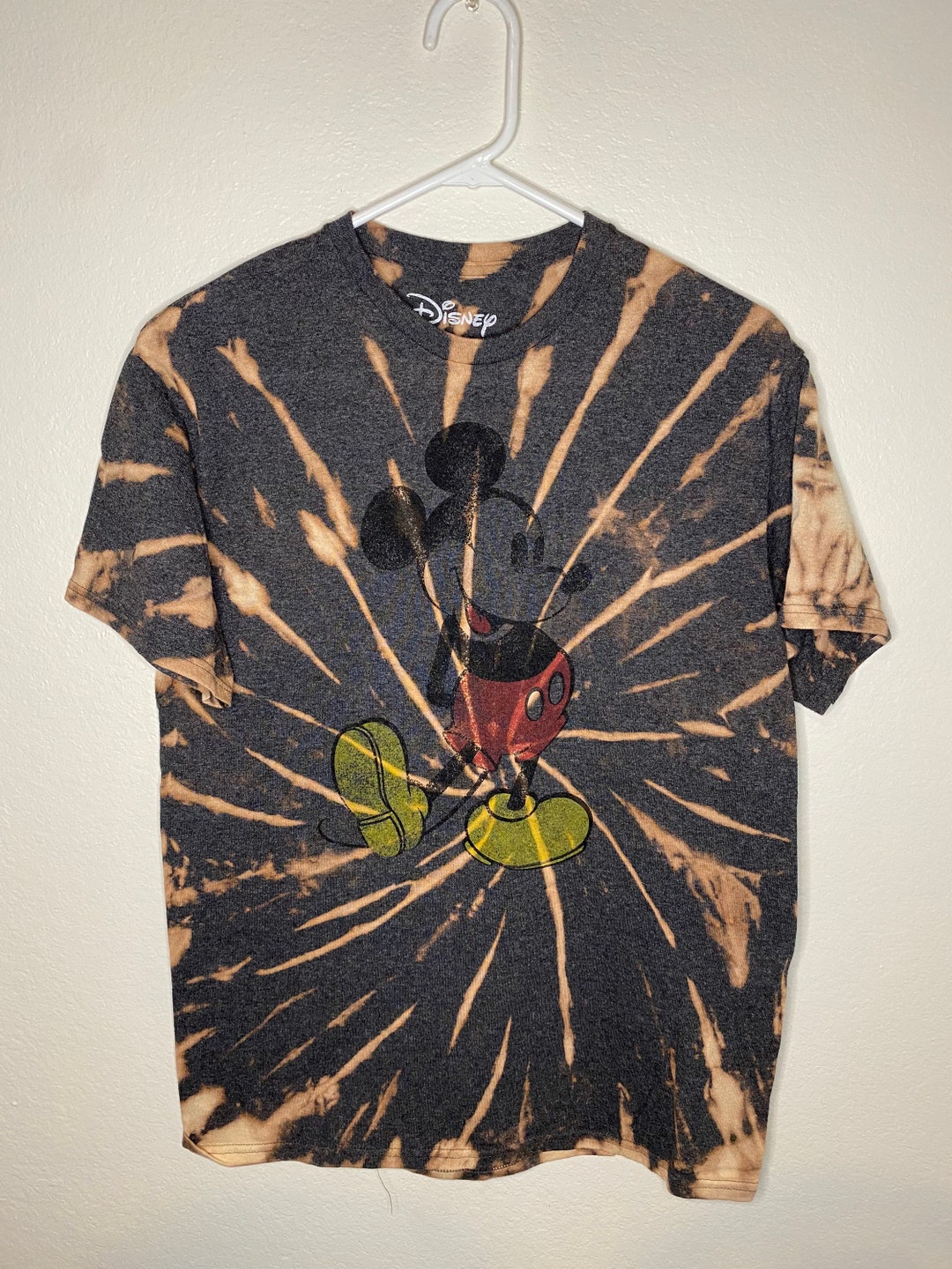 Mickey Mouse Tie-dye Shirt (DISNEY) - Etsy