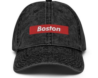 boston box logo hat