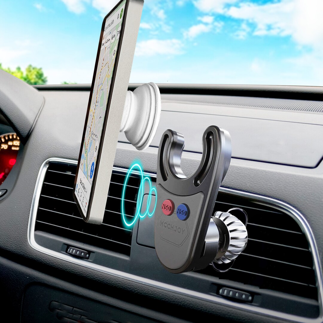 Car Socket Mount Works With Popsockets for AC Vent Clip, Mount