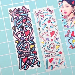 Oh My Confetti Hologram Stickers - Confetti Polco Stickers - Rose Deco Stickers - Toploader Stickers - Glitter Sticker - Polco Frame Sticker