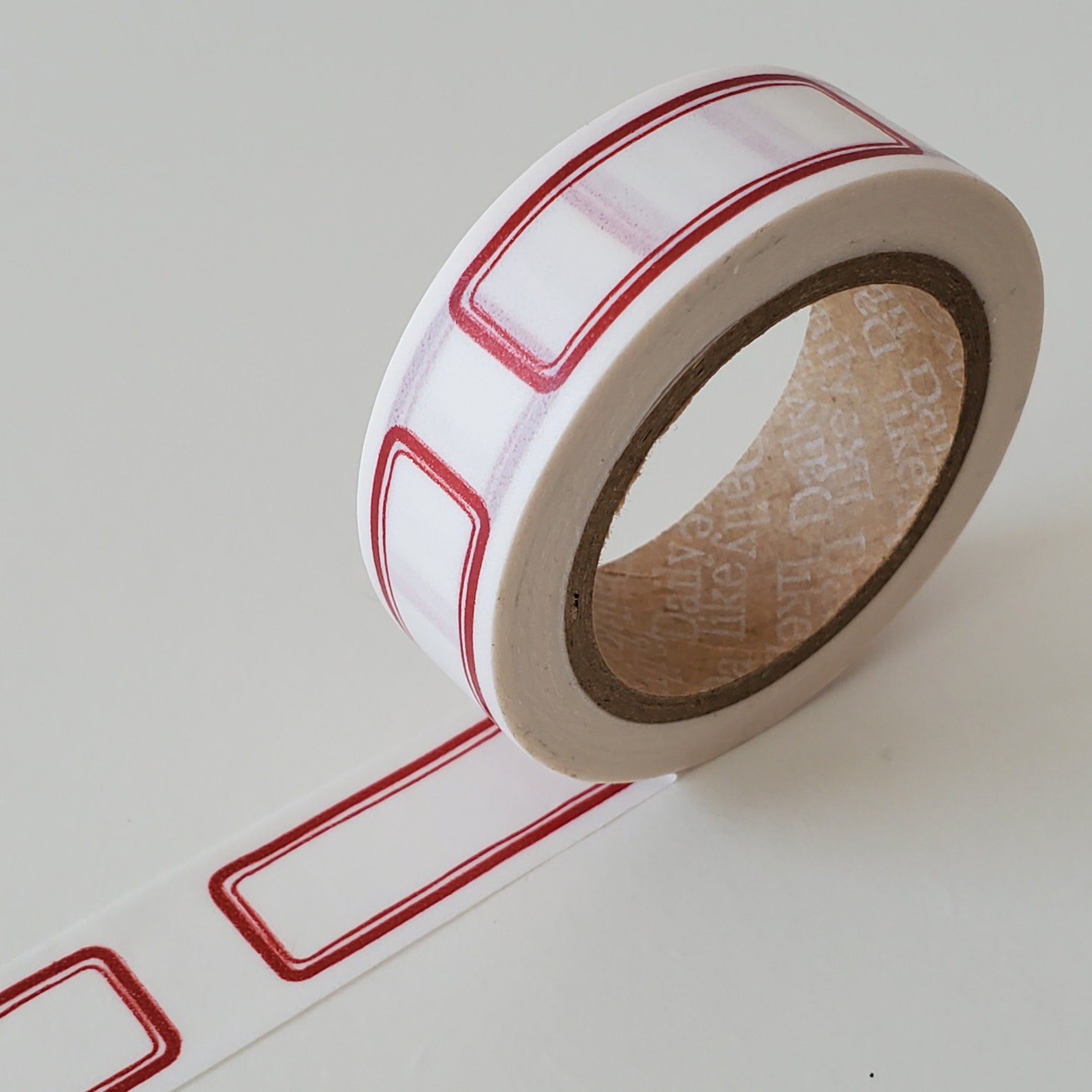 Name Tag Paper Tape Washi Tape Masking Tape 15mm Etsy