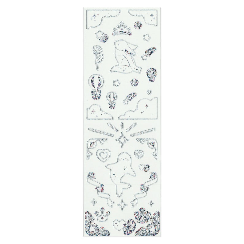 Shu Line Sticker Holographic Lined Shu Shu Stickers - Clear Lined Stickers - Polco ...