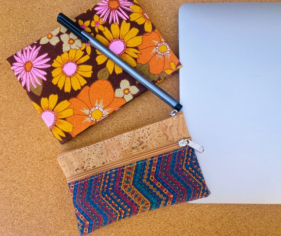 Vegan Coin Purse Wallet With Funky Pattern Etsy Australia
