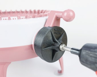Sentro Original Heavy Duty Power Adapter for knitting machine. The Original Crank Adapter & Power Screwdriver Attachment for Knitting