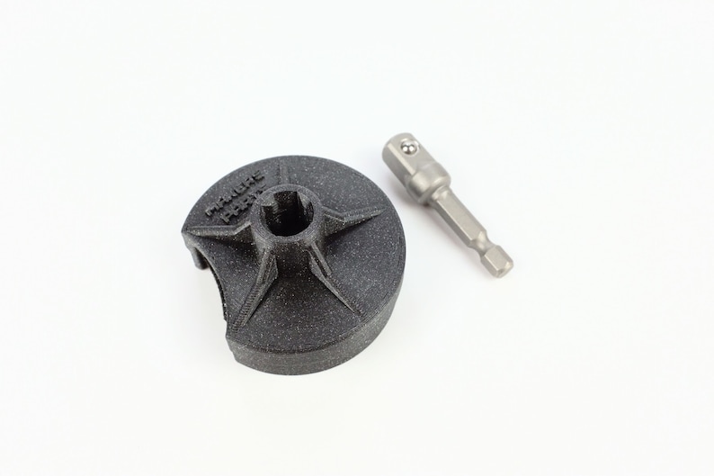 Addi Express Original Power Adapter for knitting machine, Heavy Duty Crank Adapter & Power Screwdriver Attachment image 3
