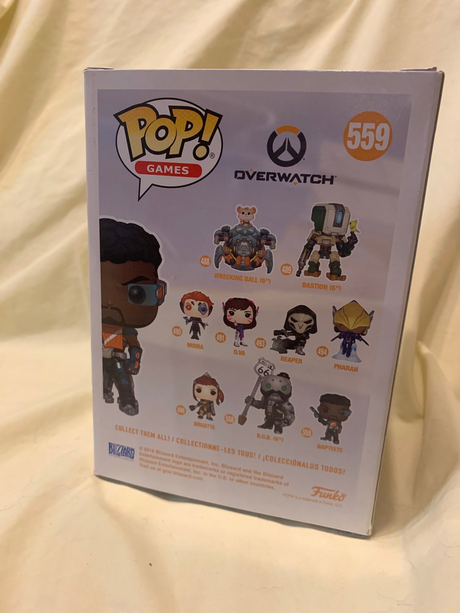 Funko Pop Games Overwatch Baptiste Blizzard Vinyl Figure 559 | Etsy