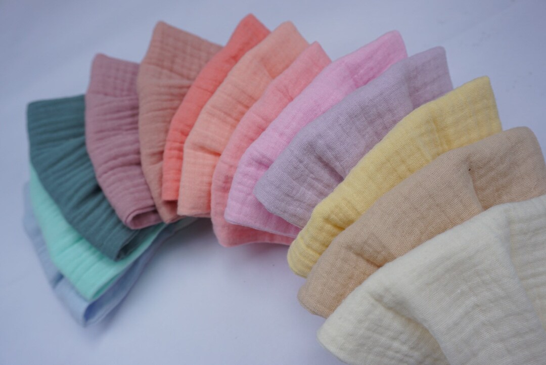 100 Organic Cotton Gauze Face Mask Adjustable Strap, Nose Wire Made in