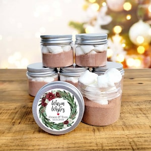 Hot Chocolate Wedding Favors, Hot Chocolate Favors, Personalized Bridal  Shower Gifts, Edible Wedding Favor, Winter Party Favors 