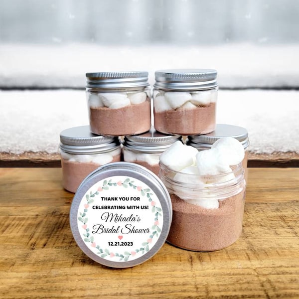 Bridal Shower Favors Hot Chocolate Etsy