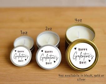 Galentine's Day Candles - Mini Galentines Candles, Valentines Day Gift, Galentines Day Party Favor, Valentines Day Candle, Galentine Gift