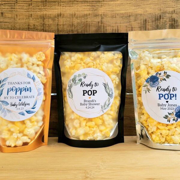 Baby Shower Popcorn Stand Etsy